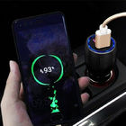 شاحن هاتف محمول كهربائي 12 فولت 8 سم QC 3.0 شاحن سيارة USB